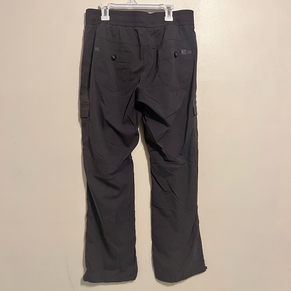 L.L. Bean Women's Vista Granite Gray Straight Leg Camp Pants Size Small Petite - Picture 2 of 7